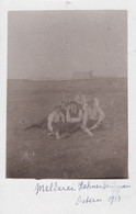 CARTE PHOTO - SECTEUR HAHNENBRUNNEN (ALSACE) - JEUNES GENS EN 1913 - Ohne Zuordnung