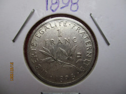 France 1 Franc 1898 - 1 Franc