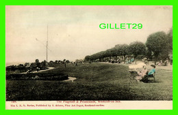 WESTCLIFF-ON-SEA, ESSEX, UK - THE FLAGSTAFF & PROMENADE - ANIMATED WITH PEOPLES - PUB. BY J. ADAMS FINE ART DEPOT - - Southend, Westcliff & Leigh