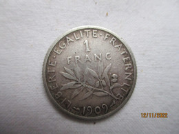 France 1 Franc 1909 - 1 Franc