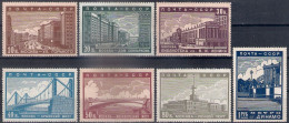 Russia 1939, Michel Nr 665-71, Mint, No Gum - Unused Stamps