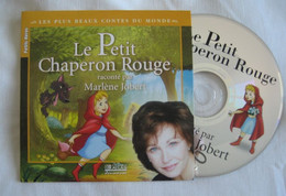 C D " Le Petit Chaperon Rouge " Raconté Par Marlene Jobert - Kinderen