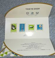 Japan Personal Stamp 2020 Tokyo 4 Values In A Special Folder - Sommer 2020: Tokio