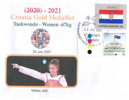 (WW 2) 2020 Tokyo Summer Olympic Games - Croatia Gold Medal - 26-7-2021 - Women's Taekwondo - Zomer 2020: Tokio