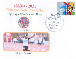 (WW 2) 2020 Tokyo Summer Olympic Games - Ecuador Gold Medal - 24-7-2021 - Men's Cycling - Sommer 2020: Tokio