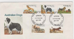 Australia 1980 Dogs,first Day Cover - Farm