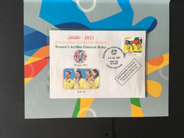 (WW 3 A) 2020 Tokyo Summer Olympic Games - Gold Medal - Women's 4 X 100m Freestyle Relay (in Presentation Folder) - Verano 2020 : Tokio