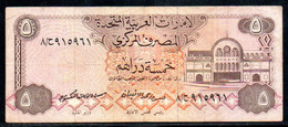 639-Emirats Arabes Unis 5 Dirhams 1982 - Emiratos Arabes Unidos