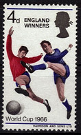 GRANDE BRETAGNE  N° 448  * * SURCHARGE Cup 1966 Football Soccer Fussball - 1966 – Angleterre