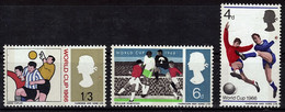 GRANDE BRETAGNE  N° 441/43  * *  Cup 1966 Football Soccer Fussball - 1966 – Angleterre