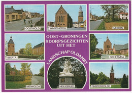 8 Dorpsgezichten Uit Het Landschap Oldambt - O.a. Winschoten, Oostwold, Meeden, Finsterwolde - (Oost-Groningen) L 8192 - Winschoten