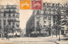 CPA 75 PARIS XVe PARIS BOULEVARD LEFEVRE A LA RUE OLIVIER DE SERRES - Paris (15)