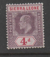 Sierra Leone, MH, 1904, Michel 61 - Sierra Leone (...-1960)