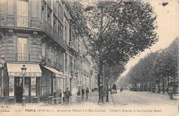 CPA 75 PARIS XVIIe PARIS AVENUE DE VILLIERS A LA RUE CARDINET - Paris (17)