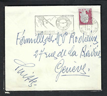 FRANCE 1961: LSC D'Annemasse Pour Genève Au Tarif Frontalier - Lettres & Documents