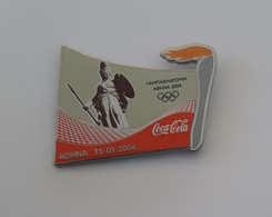 ATHENS 2004 OLYMPIC GAMES - Torch Relay Pin, Ahtens City - Juegos Olímpicos