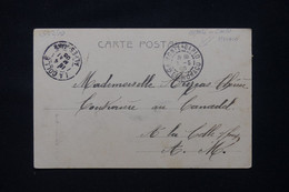 MONACO - Affranchissement Type Blanc De France De Monte Carlo Sur Carte Postale Pour La France En 1905  - L 103072 - Lettres & Documents