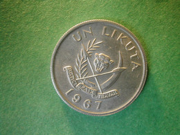 Belgian Congo  Kongo  1 Likuta  1967 Unc - 1945-1951: Regency