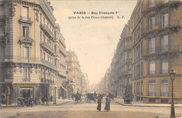 CPA 75 PARIS VIIIe PARIS RUE FRANCOIS 1ER PRISE DE LA RUE PIERRE CHARRON - Paris (08)