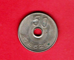 JAPAN,  50 Yen, Copper Nickel  C264 - Japan