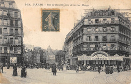 CPA 75 PARIS Ve PARIS RUE DE BAZEILLE PRIS DE LA RUE MONGE - Distrito: 05