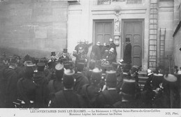 CPA 75 PARIS LES INVENTAIRES DANS LES EGLISES A SAINTPIERRE DU GROS CAILLOU LA RESISTANCE - Sonstige & Ohne Zuordnung