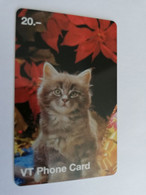 ZWITSERLAND  CHF 20,-  PREPAID CARD   DOMESTIC CAT        FINE USED CARD **6000** - Schweiz