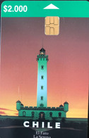 CHILI - Phonecard - CTC - El Faro La Serena  -  $ 2.000 Ex. - Cile