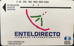 CHILI - Phonecard - ENTEL - ENTELDIRECTO - 5.000 Unidades - Cile