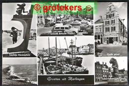 HARLINGEN Groeten Uit 6-luik 1966 - Harlingen