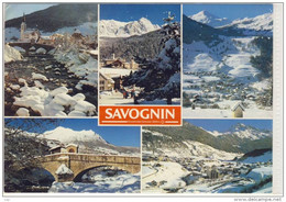 SAVOGNIN - Gegen Piz Mitgel, ....., Mehrfachansicht, Multi View - Savognin