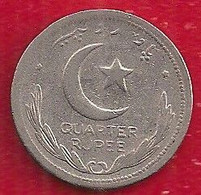 PAKISTAN 1/4 RUPEE - 1949 - Pakistan