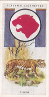 Boy Scout & Girl Guide (Patrol Signs + Emblems) 1933, Players Original Cigarette Card, 22 Tiger - Player's