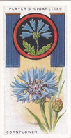 Boy Scout & Girl Guide (Patrol Signs + Emblems) 1933, Players Original Cigarette Card, 30 Cornflower - Player's