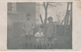 Carte-photo : Algérie - Aïn-Fekan - Portrait Enfants - Youpala - Trotteur - 28/12/1928 - Luoghi