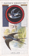 Boy Scout & Girl Guide (Patrol Signs + Emblems) 1933, Players Original Cigarette Card, 45 Swallow - Player's