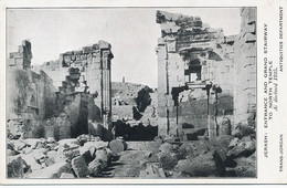 Jerash Entrance And Grand Stairway To North Temple As Disclosed 1925 - Jordanië