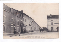 CPA :  14 X 9  -  COLOMBEY-les-BELLES  -  Rue Pasteur - La  Place - Colombey Les Belles