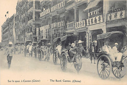 China - GUANGZHOU Canton - The Bund - Rickshaws - Publ. Missions Etrangères De Paris - China