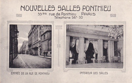 Paris 8ème Nouvelles Salles Ponthieu 55 Bis Rue De Ponthieu Paris Entrée De La Rue De Ponthieu - Intérieur Des Salles - Arrondissement: 08
