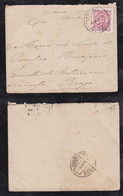 Portugal 1891 Cover 25R To BRAGA - Covers & Documents