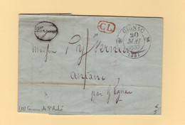 Gignac - 33 - Herault - 20 Mai 1837 - CL Correspondance Locale - Courrier De St André - 1801-1848: Precursors XIX