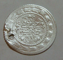 Ottoman Turkey Silver 1 - 1/2 PIASTRE 1223 / 26, MAHMUD II, 3.05 Gr. KM# 601 - Turkey