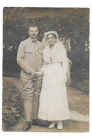 8e REGIMENT - COUPLE DE MARIES MARIAGE - PHOTO - Guerre, Militaire