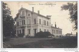 VILVORDE ..-- VL. Brt ..-- Ecole D' Horticulture . Vers SOUVRET ( Melle Octavie GUILLAIN ) . Voir Verso . - Vilvoorde