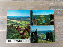 BOURSCHEID - 1 Le Château 2 Plage 3 Vue Du Château / N° 784 Paul Kraus, Luxembourg - Bourscheid