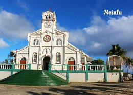 Tonga Neiafu Church New Postcard - Tonga