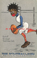 901845-Black Americana, Set Of 6 Postcards, Nash No 131, Sports Woman - Negro Americana