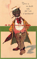 902971-Black Americana, PFB No 7179, Well Dressed Aristocrat Smoking A Cigar - Black Americana