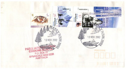 (WW 5)  Australian Antarctic Territory Stamps On Cover (Manly Postmark) - Otros & Sin Clasificación